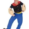 Popeye Costume For Adult 1 Popeye Costume For Adult -Mens Costumes Sales Store 102724 1