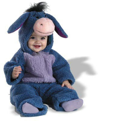 Baby Eeyore Plush Bodysuit Infant/Toddler Costume 3 Baby Eeyore Plush Bodysuit Infant/Toddler Costume