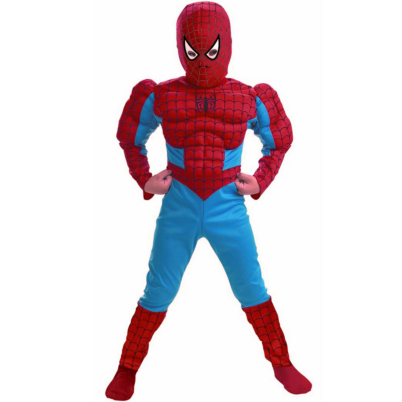 Spider-Man Comic Muscle Figure Child Costume 3 Spider-Man Comic Muscle Figure Child Costume