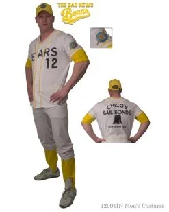 Adult Bad News Bears Deluxe Costume