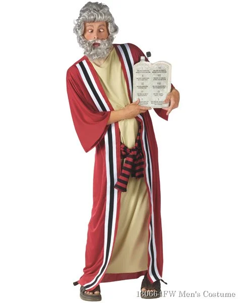 Moses And 10 Party Commandments Mens Costume 3 Moses And 10 Party Commandments Mens Costume