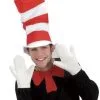 Cat In The Hat Gloves 1 Cat In The Hat Gloves -Mens Costumes Sales Store 14017ch