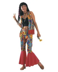 Flower Power Costume For Adults