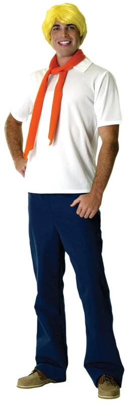 Scooby-Doo Fred Adult Costume 3 Scooby-Doo Fred Adult Costume
