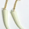 Sabre Tooth Earrings 1 Sabre Tooth Earrings -Mens Costumes Sales Store 1785