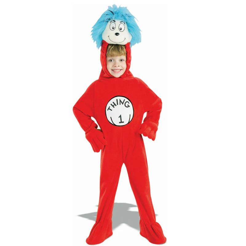 The Cat In The Hat Dr. Seuss Thing 1 Child Costume 3 The Cat In The Hat Dr. Seuss Thing 1 Child Costume