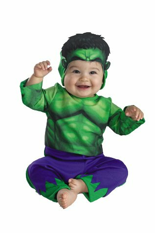 Baby Hulk Infant/Toddler Costume 3 Baby Hulk Infant/Toddler Costume