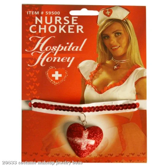 Hospital Honey - Nurse Choker 3 Hospital Honey - Nurse Choker