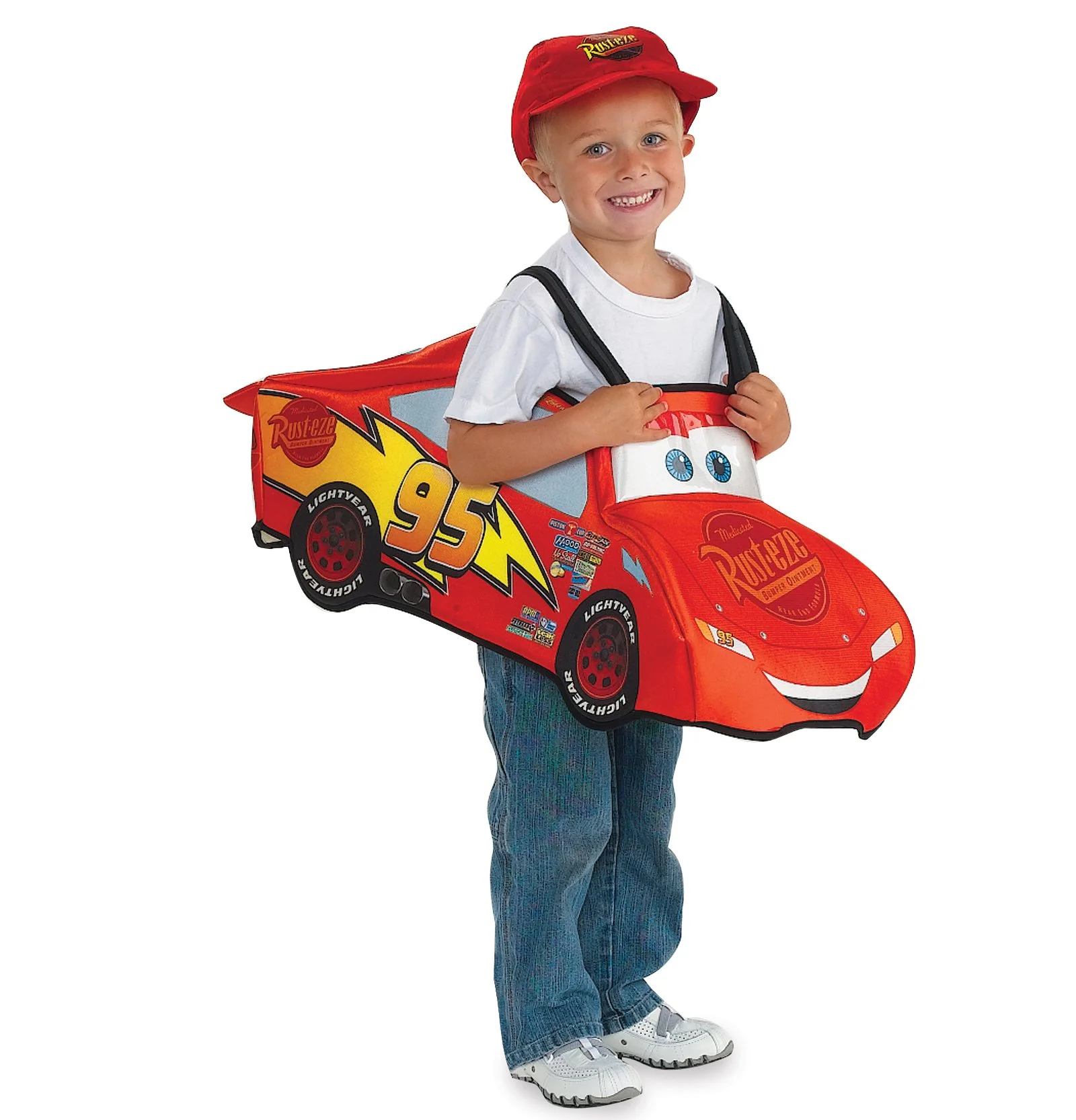 Cars Lightning McQueen Deluxe 3D Costume 3 Cars Lightning McQueen Deluxe 3D Costume