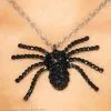 Deluxe Black Widow Necklace 2 Deluxe Black Widow Necklace -Mens Costumes Sales Store 21602