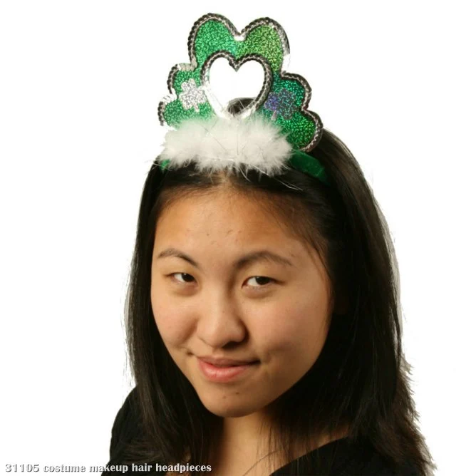 Shamrock Heart Headband 3 Shamrock Heart Headband