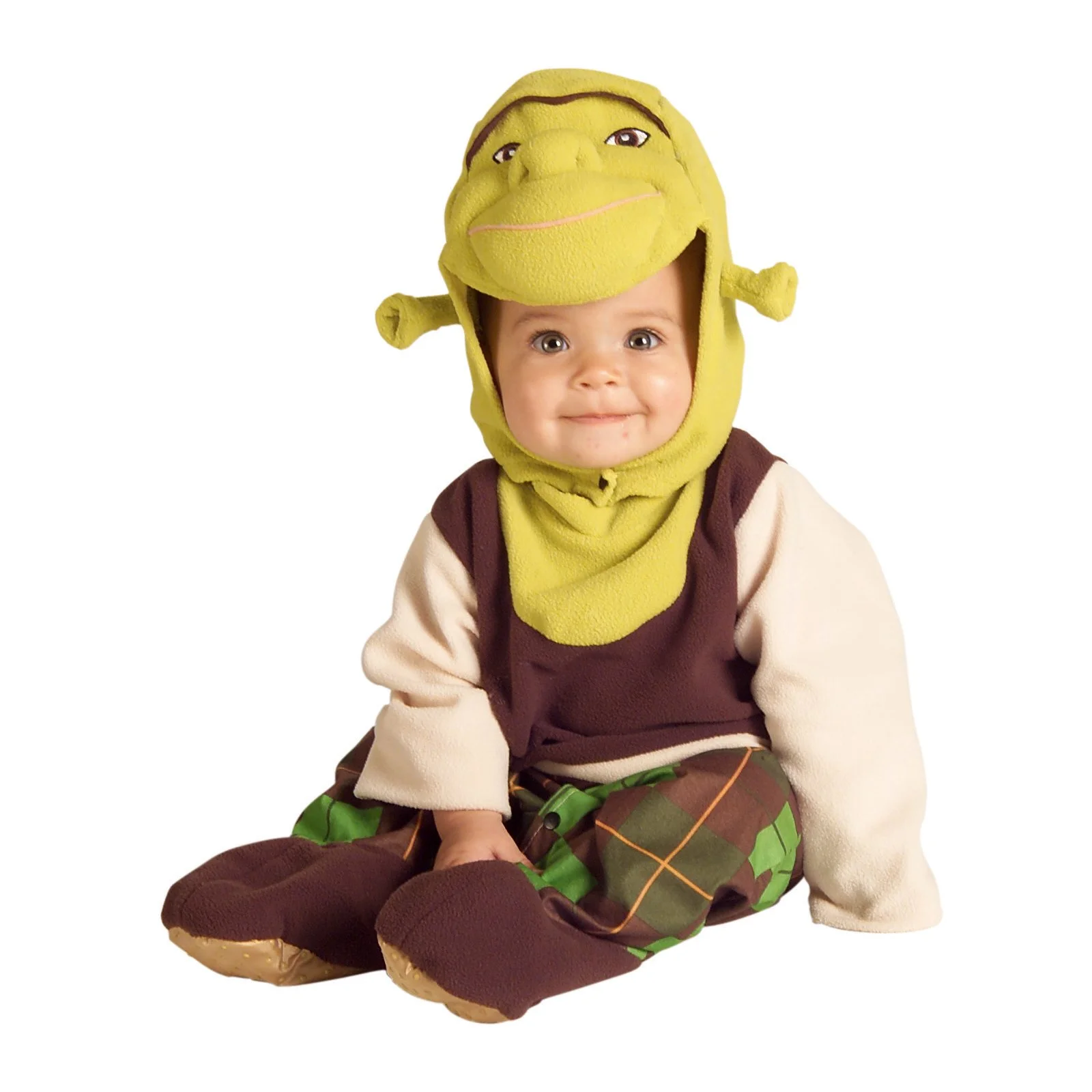 Baby Shrek Romper Infant Costume 3 Baby Shrek Romper Infant Costume