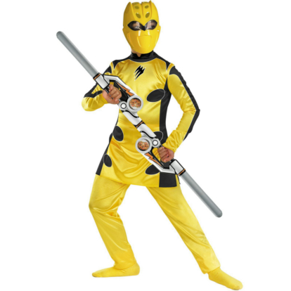 Power Rangers Jungle Fury Yellow Ranger Deluxe Child Costume 3 Power Rangers Jungle Fury Yellow Ranger Deluxe Child Costume