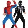 The Amazing Spider-Man Reversible Red To Black Muscle Chest Child Costume 1 The Amazing Spider-Man Reversible Red To Black Muscle Chest Child Costume -Mens Costumes Sales Store 32931 1