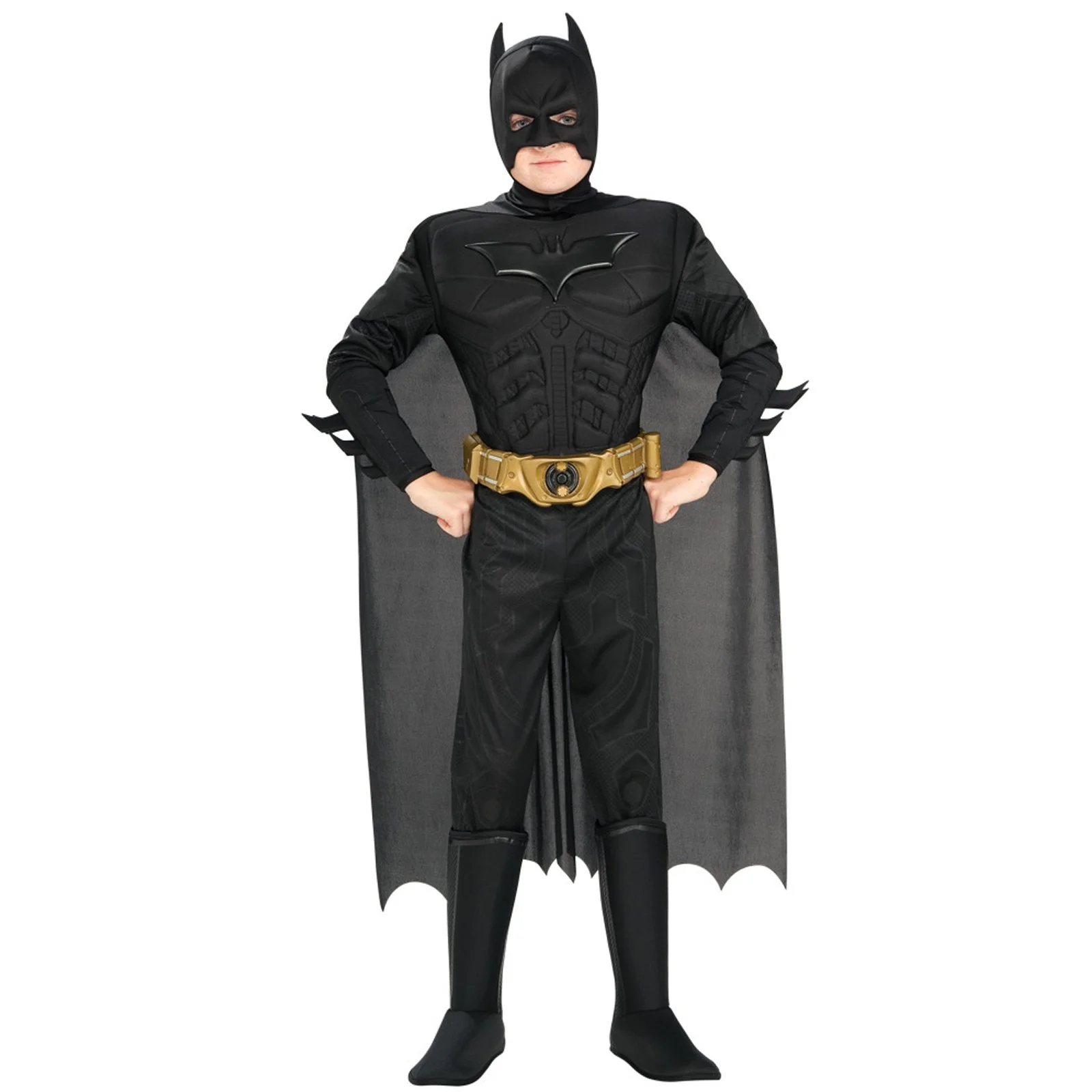 Batman Dark Knight Deluxe Muscle Chest Batman Child Costume 3 Batman Dark Knight Deluxe Muscle Chest Batman Child Costume
