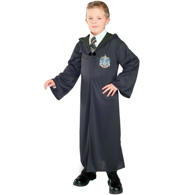 Harry Potter - Slytherin Robe Child Costume 3 Harry Potter - Slytherin Robe Child Costume