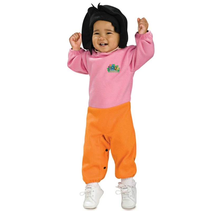 Dora The Explorer Dora EZ-On Romper Infant Costume 3 Dora The Explorer Dora EZ-On Romper Infant Costume
