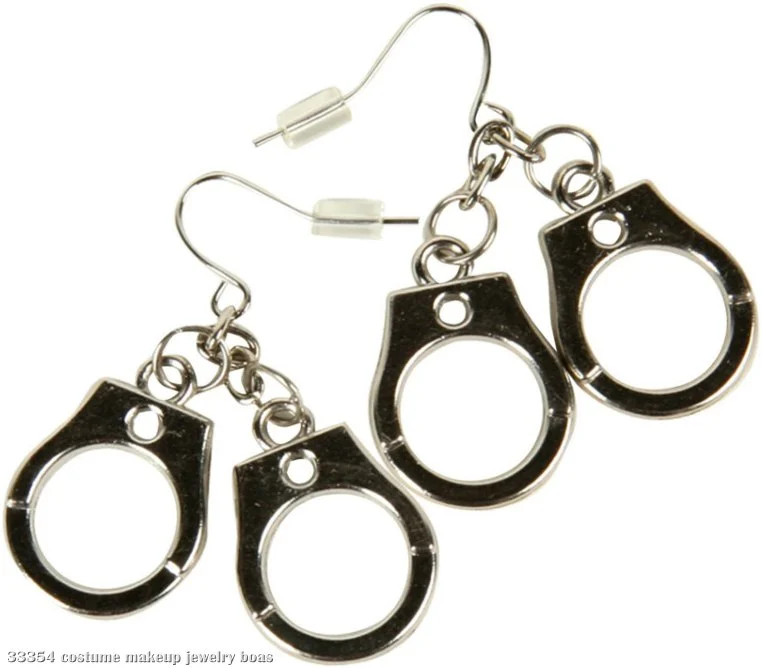 Handcuff Earrings 3 Handcuff Earrings