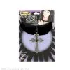 Velvet Choker With Cross 1 Velvet Choker With Cross -Mens Costumes Sales Store 33826