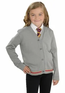 Harry Potter Hermione Cardigan And Tie Child Costume