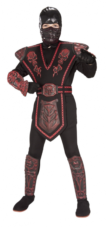 Red Skull Warrior Ninja Costume 3 Red Skull Warrior Ninja Costume