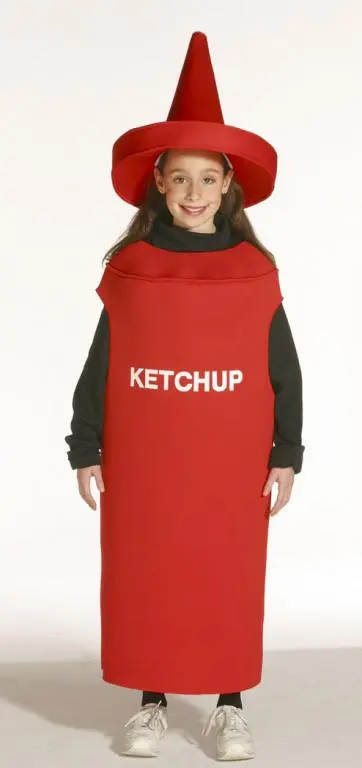 Ketchup Bottle Costume 3 Ketchup Bottle Costume