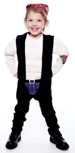 Lil Big Biker Toddler Costume 3T-4T