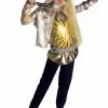 Hannah Montana Deluxe Gold Child Costume 2 Hannah Montana Deluxe Gold Child Costume -Mens Costumes Sales Store 38387