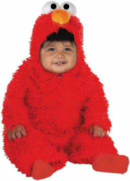 Elmo Plush Deluxe Infant Costume 3 Elmo Plush Deluxe Infant Costume