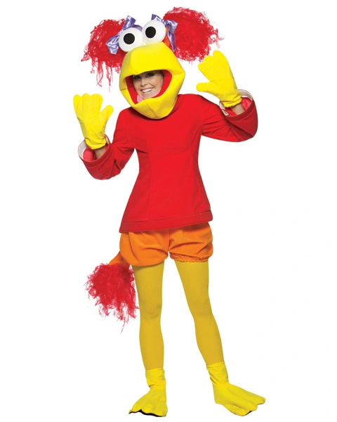Fraggle Rock Red Womens Costume 3 Fraggle Rock Red Womens Costume