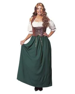 Peasant Lady Costume For Adults