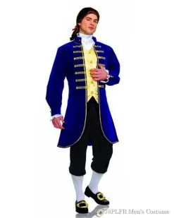 Mens Plus Size Aristocrat Costume