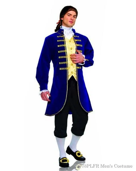 Mens Plus Size Aristocrat Costume 3 Mens Plus Size Aristocrat Costume