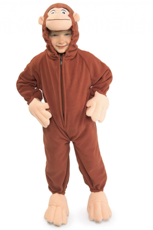 Curious George Costume 3 Curious George Costume