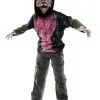 Werewolf Short Sleeve Hoodie Child Costume Large