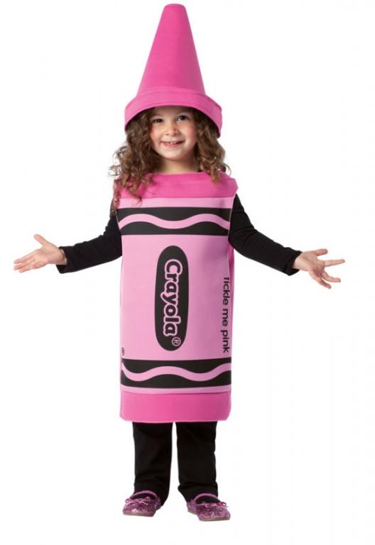Crayola Tickle Me Pink Costume 3 Crayola Tickle Me Pink Costume
