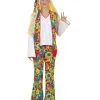 Hippie Dippie Woman Costume For Adult 2 Hippie Dippie Woman Costume For Adult -Mens Costumes Sales Store 53225