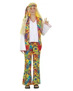 Hippie Dippie Woman Costume For Adult