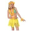 Yellow Mini Skirt Set Costume For Child 1 Yellow Mini Skirt Set Costume For Child -Mens Costumes Sales Store 551932TS