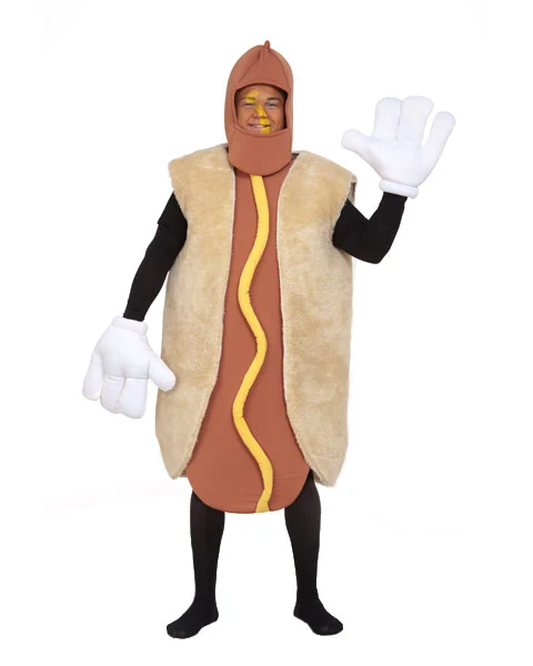 Deluxe Hot Dog Adult Unisex Costume 3 Deluxe Hot Dog Adult Unisex Costume