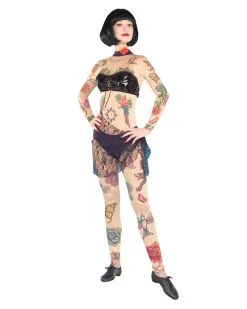 Lydia The Tattooed Lady Costume For Women