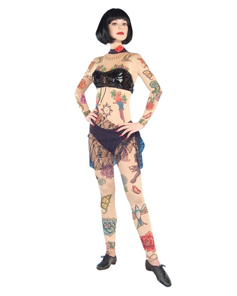 Lydia The Tattooed Lady Costume For Women 3 Lydia The Tattooed Lady Costume For Women