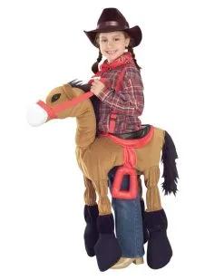 Brown Horsey Costume For Child