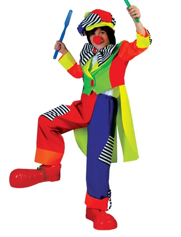 Spanky Stripes Clown Child Costume 3 Spanky Stripes Clown Child Costume