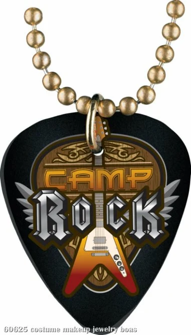 Camp Rock Guitar Pick Necklace 3 Camp Rock Guitar Pick Necklace