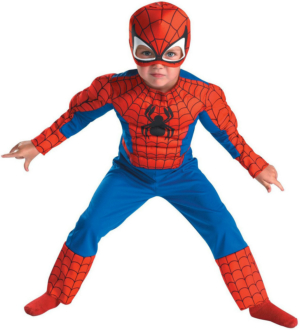 Spider-Man Muscle Toddler Costume 3 Spider-Man Muscle Toddler Costume
