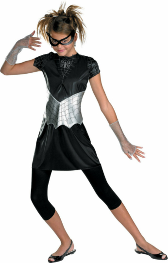 Black Suited Spider-Girl Child/Teen Costume 3 Black Suited Spider-Girl Child/Teen Costume