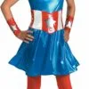 Captain America Girl Child/Teen Costume 1 Captain America Girl Child/Teen Costume -Mens Costumes Sales Store 60720