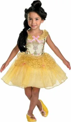 Beauty And The Beast Belle Ballerina Toddler/Child Costume