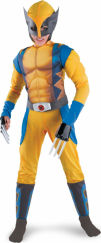Wolverine Origins Classic Muscle Child Costume 3 Wolverine Origins Classic Muscle Child Costume